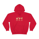 3 Hunk Pose Hoodie