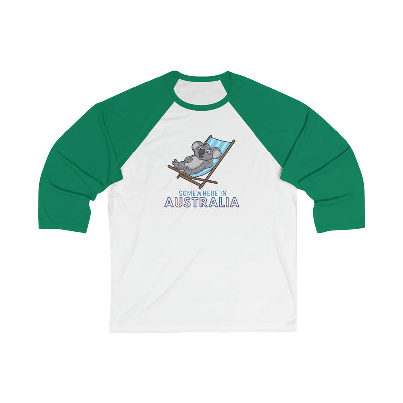 Koala - Somewhere in Australia 3\4 Sleeve Baseball Tee