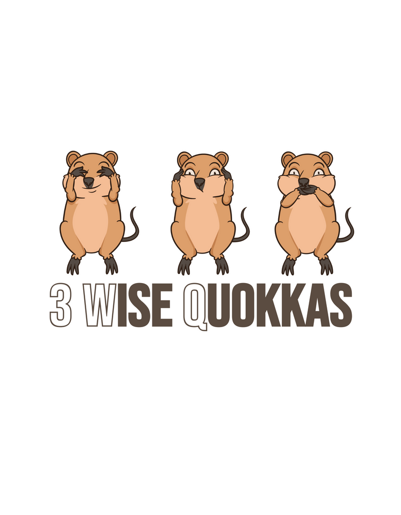 3 Wise Quokka - Crewneck Sweatshirt