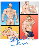 Strike a Pose - Hunks by @SimShenko