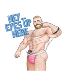 Eyes are up Here by @SimShenko