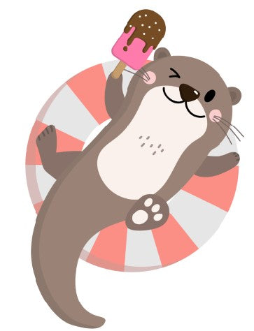 Otter and Ice Cream