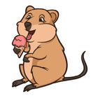 Quokka and Ice-cream