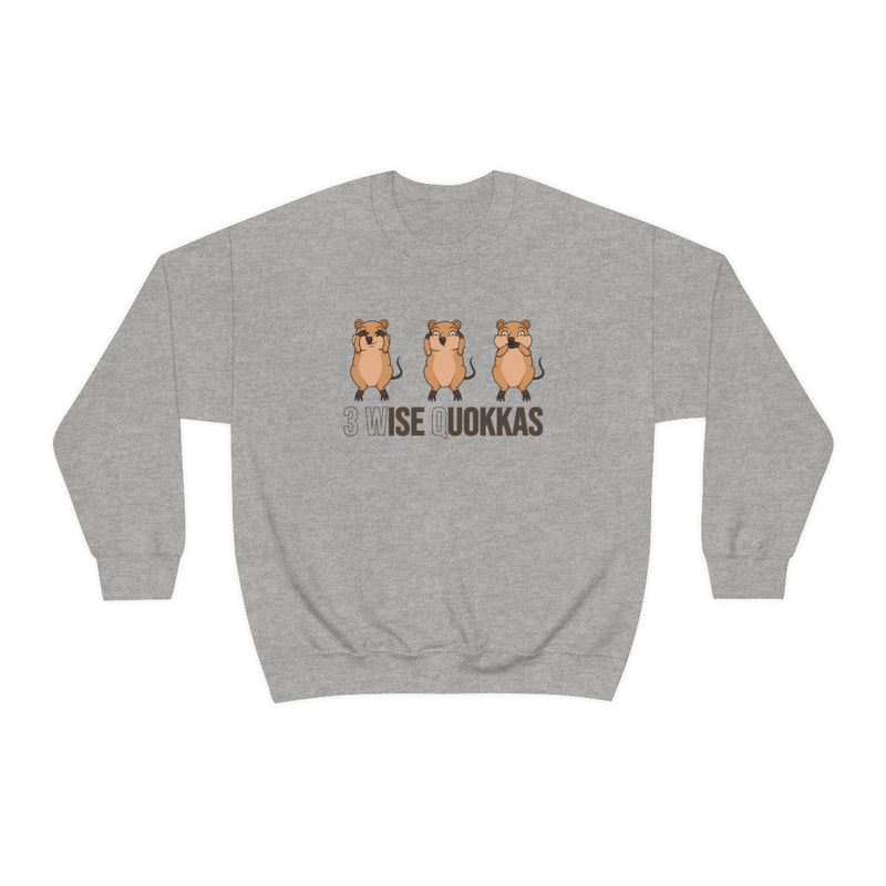 3 Wise Quokka - Crewneck Sweatshirt