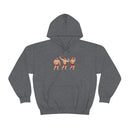 3 Hunk Pose Hoodie