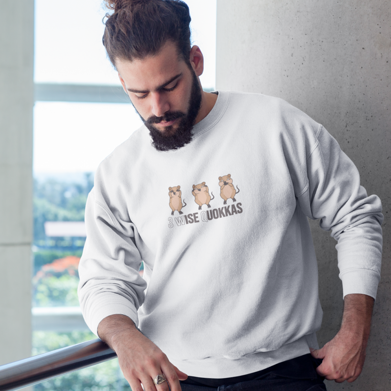 3 Wise Quokka - Crewneck Sweatshirt